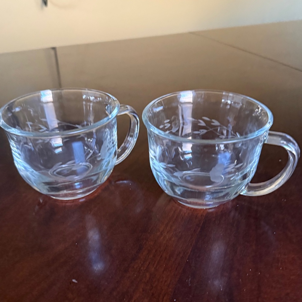 Princess House Cappuccino Mugs